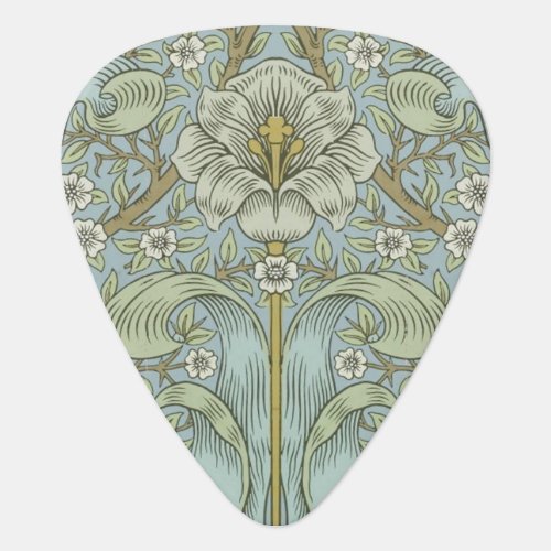William Morris Spring Thicket Classic Pattern Guitar Pick