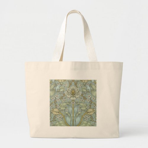 William Morris Spring Thicket Classic Pattern Large Tote Bag