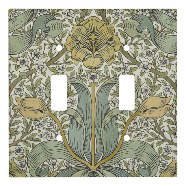 William Morris Spring Thicket Classic Pattern Light Switch Cover (Front)