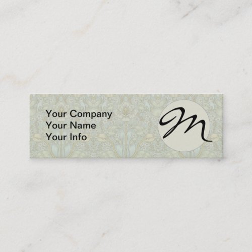 William Morris Spring Thicket Classic Pattern Mini Business Card