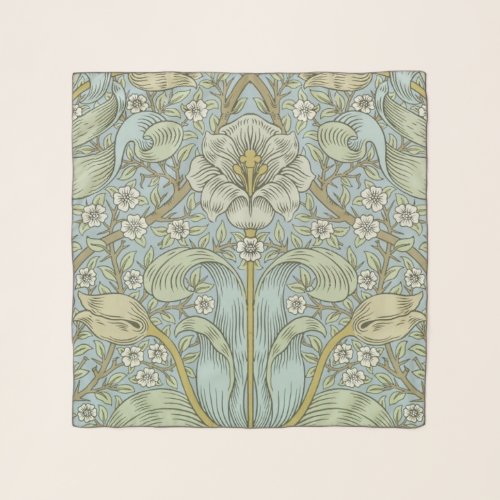 William Morris Spring Thicket Classic Pattern Scarf