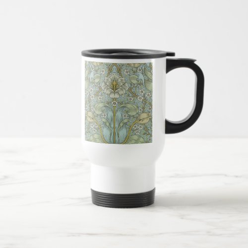 William Morris Spring Thicket Classic Pattern Travel Mug