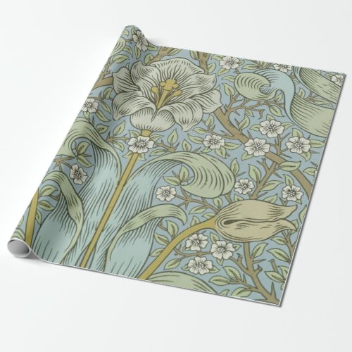 William Morris Spring Thicket Classic Pattern Wrapping Paper