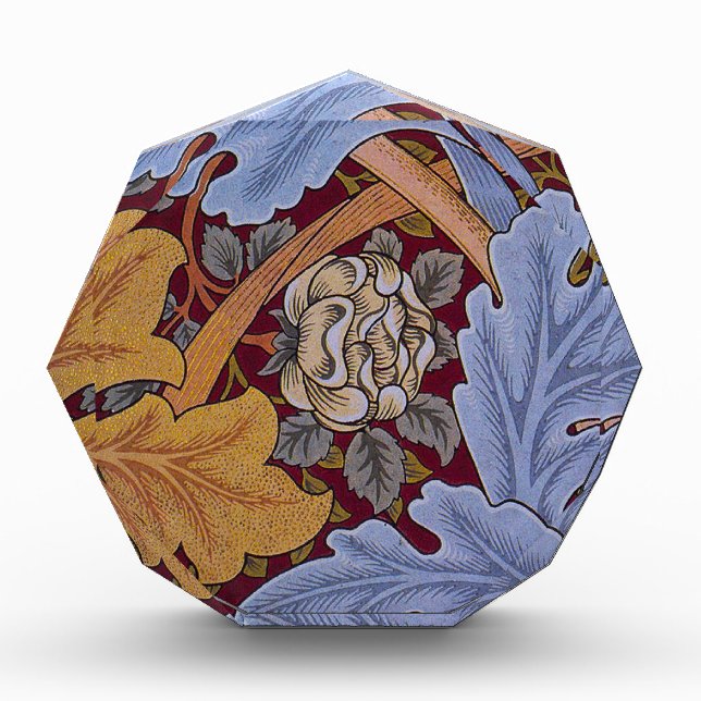 William Morris St James Acanthus Wallpaper Acrylic Award (Front)