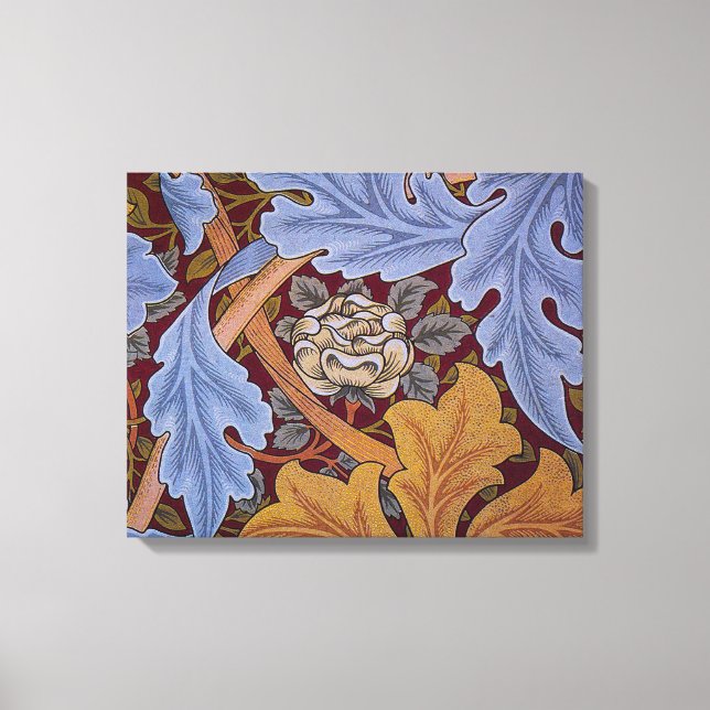 William Morris St James Acanthus Wallpaper Canvas Print (Front)