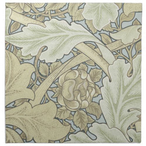 William Morris St James Acanthus Wallpaper Cloth Napkin