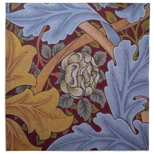 William Morris St James Acanthus Wallpaper Cloth Napkin