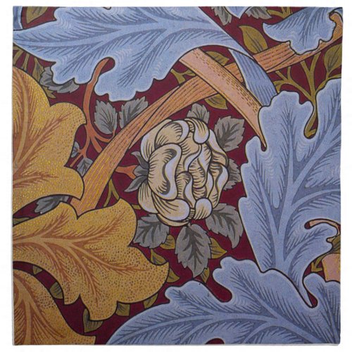 William Morris St James Acanthus Wallpaper Cloth Napkin