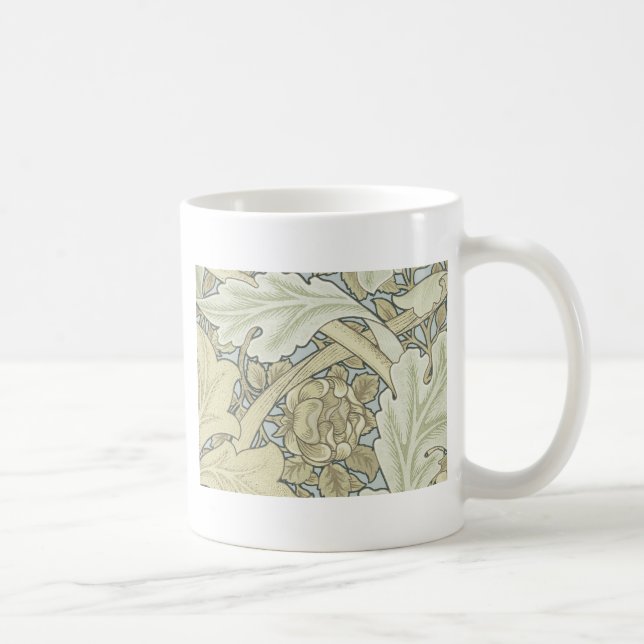 William Morris St James Acanthus Wallpaper Coffee Mug (Right)