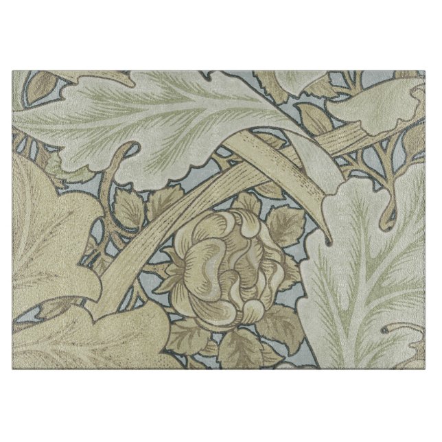 William Morris St James Acanthus Wallpaper Cutting Board (Front)