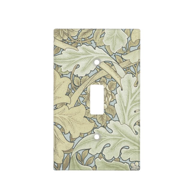 William Morris St James Acanthus Wallpaper Light Switch Cover (Front)