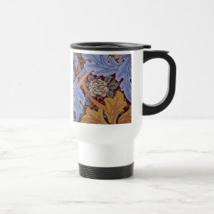 William Morris St James Acanthus Wallpaper Travel Mug