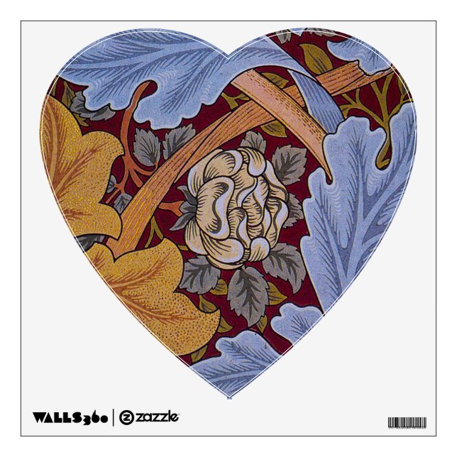 William Morris St James Acanthus Wallpaper Wall Decal (Front)