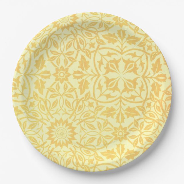 William Morris St. James Place Ceiling Paper Plates (Front)