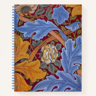 William Morris St. James Vintage Floral Design Notebook