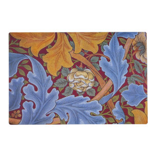 William Morris St. James Vintage Floral Design Placemat
