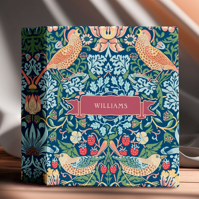 William Morris Strawberry Thief 3 Ring Binder (Creator Uploaded)