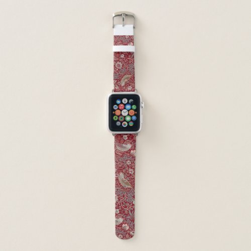 William Morris Strawberry Thief Apple Watch Band