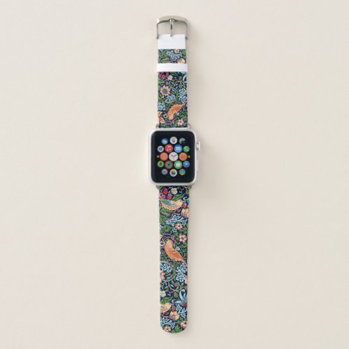 William Morris Strawberry Thief Apple Watch Band