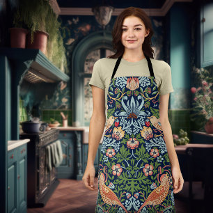 William Morris Strawberry Thief Apron