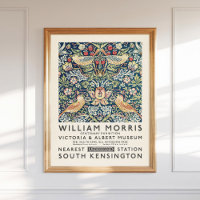 William Morris Strawberry Thief Art Exhibition