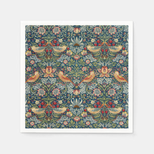 William Morris Strawberry Thief Artistic Napkins