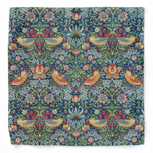 William Morris _ Strawberry Thief Bandana