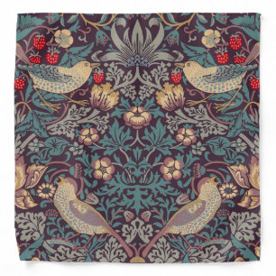 William Morris Strawberry Thief Bandana