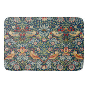 William Morris Strawberry Thief  Bath Mat