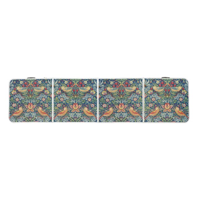 William Morris - Strawberry Thief Beer Pong Table (Top)