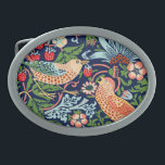 William Morris Strawberry Thief  Belt Buckle<br><div class="desc">William Morris Strawberry Thief Pattern Design. Add your label text! William Morris was an English textile designer, artist, writer, and socialist associated with the Pre-Raphaelite Brotherhood and British Arts and Crafts Movement. He founded a design firm in partnership with the artist Edward Burne-Jones, and the poet and artist Dante Gabriel...</div>