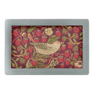 William Morris Strawberry Thief Belt Buckle