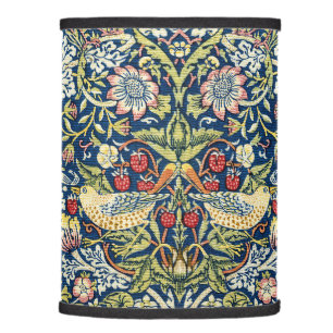 William Morris Strawberry Thief Bird Floral Lamp Shade
