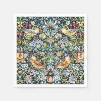 William Morris Strawberry Thief Bird Floral
