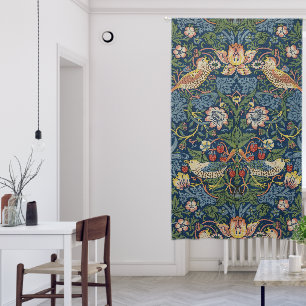 William Morris Strawberry Thief Blackout Curtains