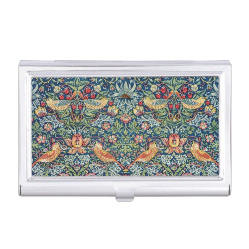 William Morris _ Strawberry Thief Business Card Case