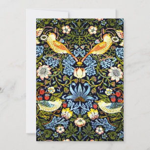 William Morris - Strawberry Thief Card