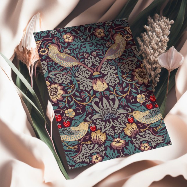 William Morris Strawberry Thief  Card (Creator Uploaded)