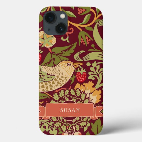 William Morris Strawberry Thief Case_Mate iPhone C iPhone 13 Case