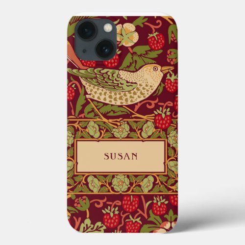 William Morris Strawberry Thief Case_Mate iPhone C iPhone 13 Case