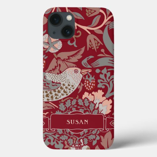 William Morris Strawberry Thief Case_Mate iPhone C iPhone 13 Case