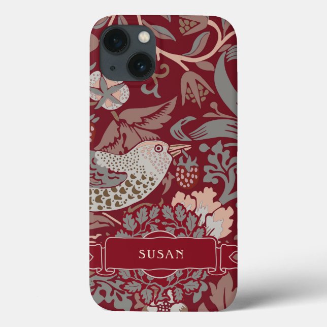 William Morris Strawberry Thief Case-Mate iPhone C Case-Mate iPhone Case (Back)