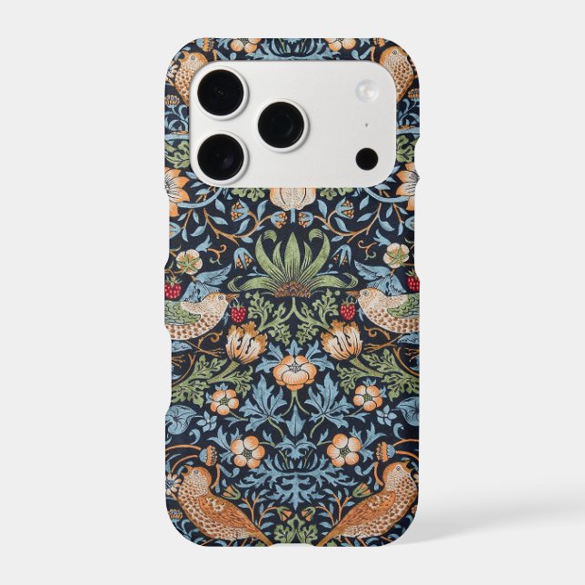 William Morris Strawberry Thief Case-Mate iPhone Case (Back)