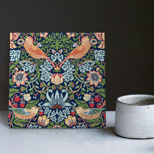 William Morris Strawberry Thief Ceramic Tile