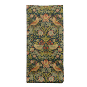 William Morris: Strawberry Thief Cloth Napkin