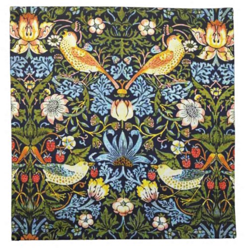 William Morris Strawberry Thief Cloth Napkin