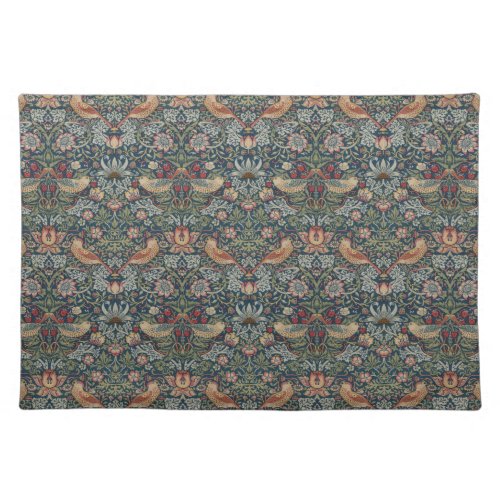 William Morris Strawberry Thief Cloth Placemat