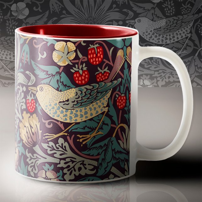 William Morris Strawberry Thief Coffee Mug (Creator Uploaded)