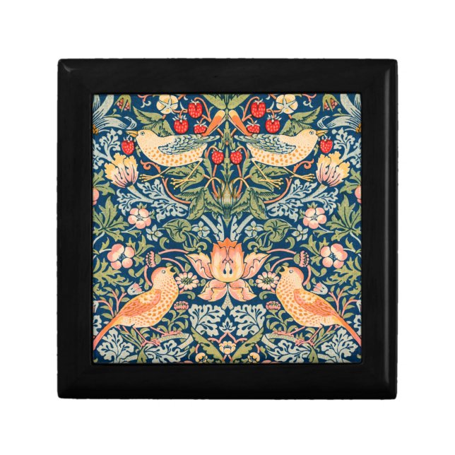 William Morris Strawberry Thief Design Gift Box (Front)