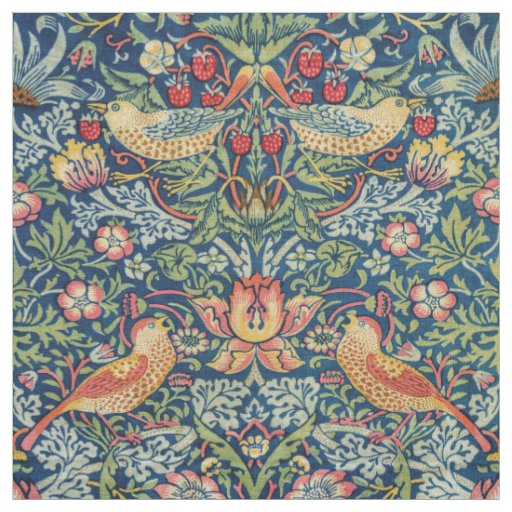 William Morris - Strawberry Thief Fabric